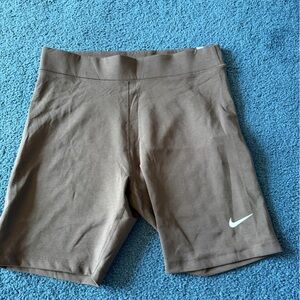 Nike Women's Tan Bike Shorts